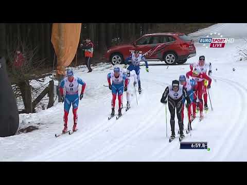 Tour de Ski 2012-2013 | Men's pursuit 15 km Classic Race | Stage 2. Cross-Country Skiing Highlights