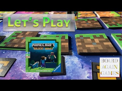 Board Again Games - Let's Play- Minecraft: Builders and Biomes!