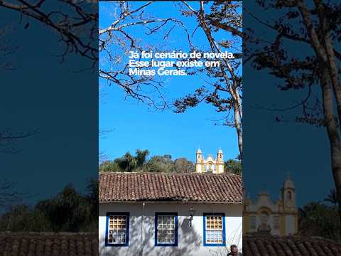 Já foi cenário de novela. Esse lugar existe em Minas Gerais.