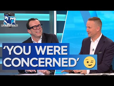 Browny uncovers exclusive vision of Damo running away from players (WCME) - Sunday Footy Show