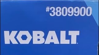 Kobalt 10' Pole Saw unboxing and review