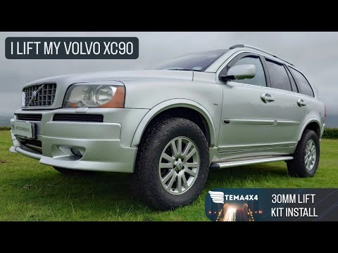 VOLVO XC90 TEMA 30MM LIFT KIT INSTALLATION VIDEO WITH RESULTS
