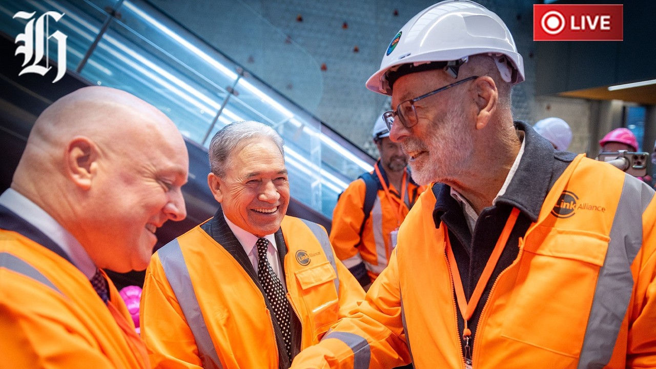 NZ Herald Live: Christopher Luxon and Wayne Brown speak to media