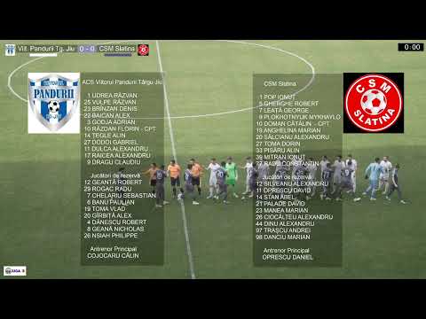 ACS Viitorul Pandurii Târgu Jiu    -    CSM Slatina