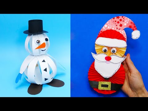 DIY christmas How to make paper penguin Easy paper crafts