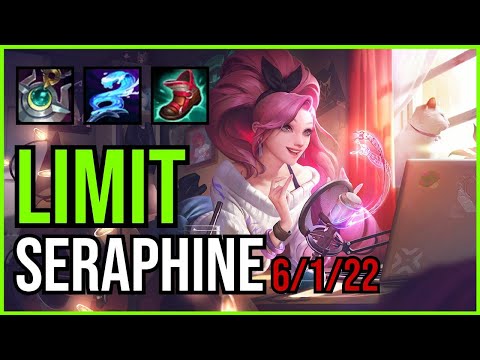 LIMIT - SERAPHINE vs. PANTHEON Support | EUW GRANDMASTER | PATCH 11.1