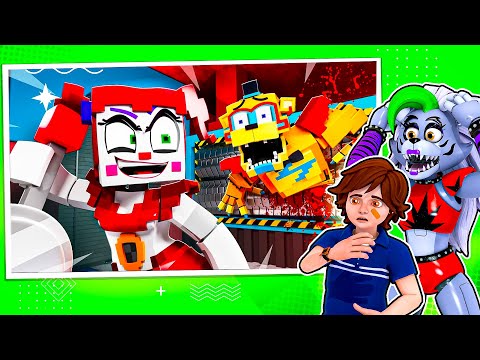 Circus Baby KILLS Glamrock Freddy!? REACT with Roxanne Wolf and Gregory