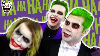 BATMAN: 3 JOKERS WREAK HAVOC IN STREETS! Hilarious Real Life Superhero Movie