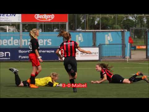 Halve Finale Beker OJC Rosmalen MO17 1 vs Stedoco MO17 1