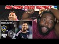 RAP FAN REACTS TO LA Galaxy vs. Inter Miami CF | Riqui Puig vs. Lionel Messi | Full Match Highlights