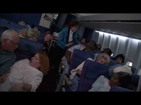 Police Academy 5: Assignment: Miami Beach - fat man on the plane