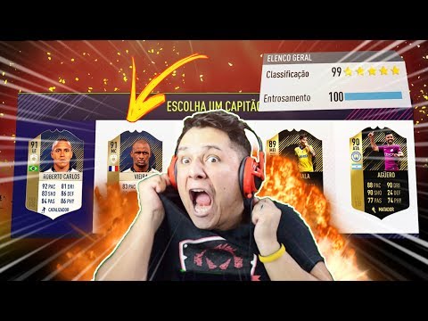 O MELHOR TIME DA HISTÓRIA!!! *MUITO ÉPICO* FIFA 18 FUT DRAFT!!! 🔥😡