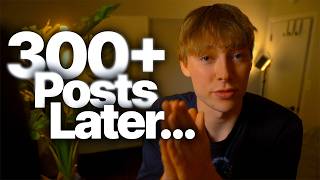 What 300+ posts has taught me as a full time creator