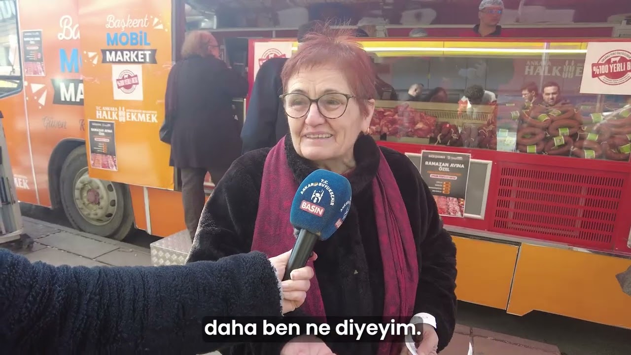 BAŞKENT MARKET VE MOBİL MARKETLERLE YERLİ BESİ ET SATIŞI DEVAM EDİYOR