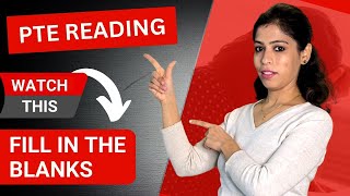 PTE Reading: Fill in the blanks | Solve Like A Pro | PTE Made Easy