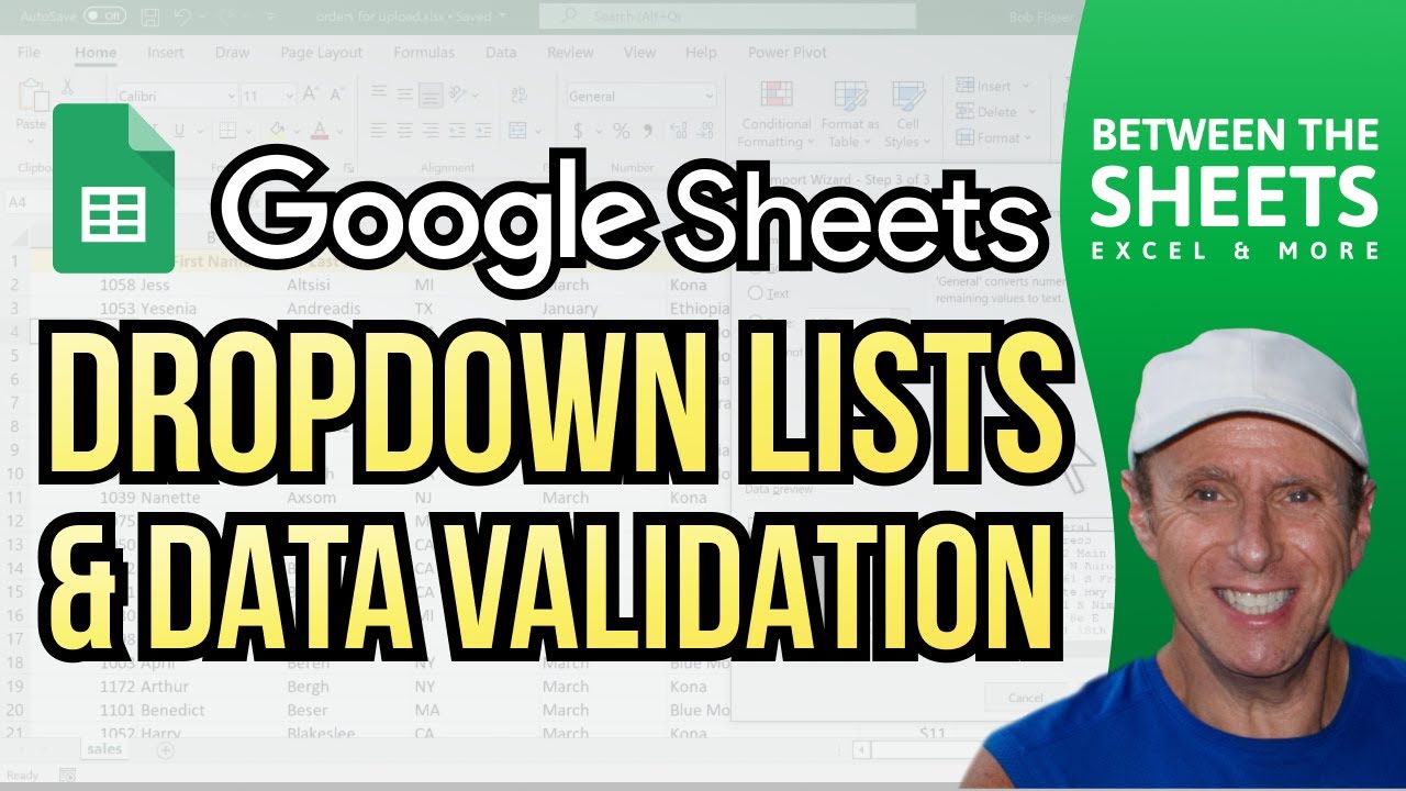 Drop-Down Lists and Data Validation in Google Sheets