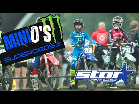 CARSON WOOD RACES MINIOS SUPERCROSS