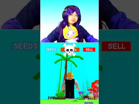 BROTHER vs. SISTER! Grow a Garden