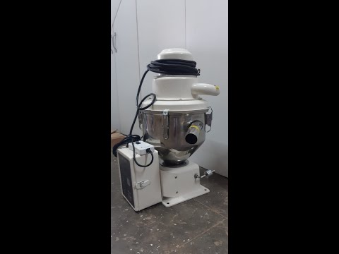 Carbon brush stainless steel hopper vacuum loader, for indus...