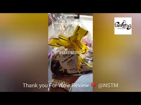 Cake Review 😍 | From #NSTM #Janani | Celebration Cakes Of #BakeingSpot | Delivery Across India