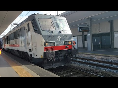 Arrivo Intercity 588 Roma Termini-Trieste Centrale con E401 040 a Rimini.