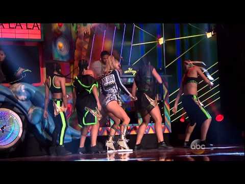 Fergie feat  YG – L A LOVE la la (Live American Music Awards 2014)