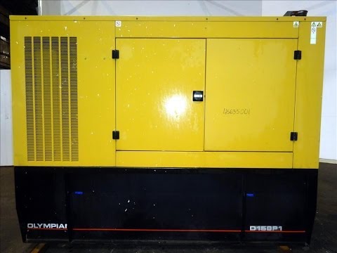 Used- Caterpillar / Olympian 150 kW standby diesel generator set - Stock# 45635001