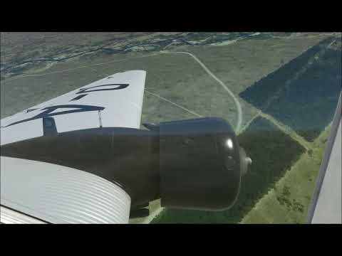 MSFS: Junkers Ju 52 flying and landing