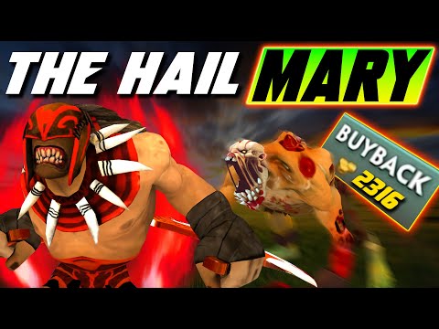 The HAIL MARY to slay Bloodseeker! - Dota 2 - Grubby