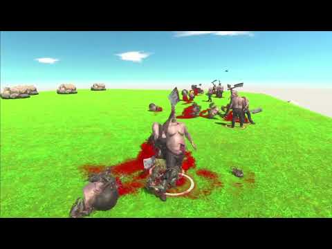 Giant Invertebrates VS Infernals ALL UNITS Fight Battle ARBS | Animal Revolt Battle Simulator