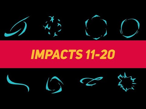Liquid Elements Impacts 11-20 Motion Graphics Templates