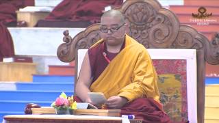 preview picture of video 'Jamgon Kontrul Rinpoche teachings on The Four Freedoms from Attachment - 1/4'