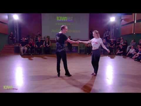 Lukas Kolbener & Olga Ruban Advanced JnJ Final 4th Place Kiwifest 2018