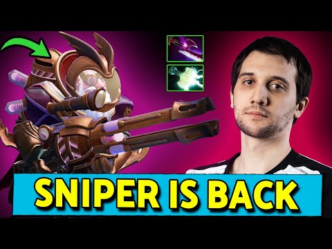 Arteezy Sniper MID is SO BACK: The Maelstrom RUSH Build!