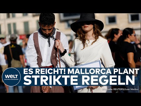 MALLORCA: Proteste in Palma! Bewohner der Baleareninsel fordern Begrenzung des Tourismus