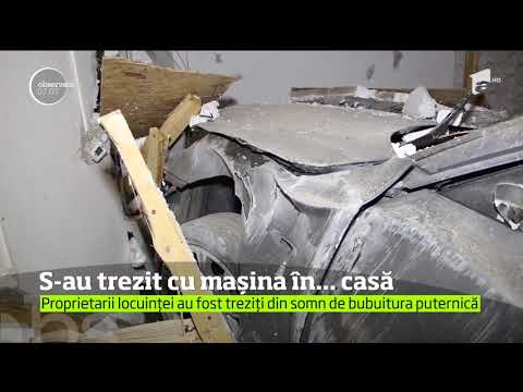 Accident spectaculos şi. supravieţuire miraculoasă, în această dimineaţă, în Buzău!