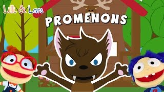 comptines françaises PROMENONS nous dans les bois - chanson pour bebe