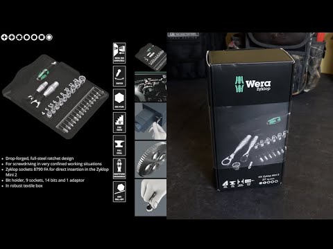 Wera Zyklop Mini 2 Ratchet Set
