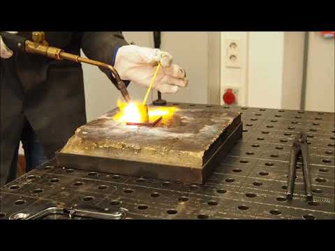 Hartlöten von Stahl (Messinglot) BS MDM Deroy