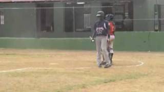 preview picture of video 'Dominican Outfielder Gabriel Rodriguez Playing Baseball in the Dominican Republic in 2009'