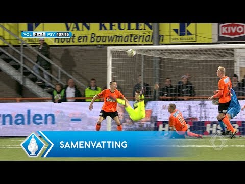 Highlights KNVB Beker: FC Volendam - PSV (26/10/2017)