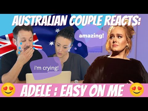 ADELE - EASY ON ME (MUSIC REACTION) I'm crying....