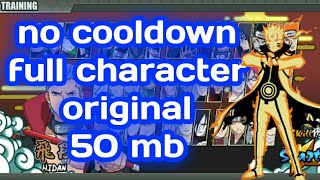 Naruto senki mod no cooldown full character