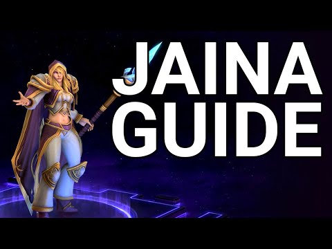 JAINA BUILD and MECHANIC GUIDE to RANK UP - Heroes of the Storm