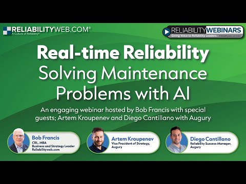 Real time Reliability: Solving Maintenance Problems with AI (Augury)