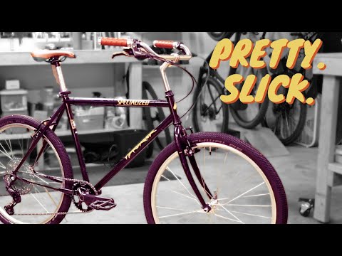 Mitch Boyer's VINTAGE Specialized Gets RESTOMODDED!