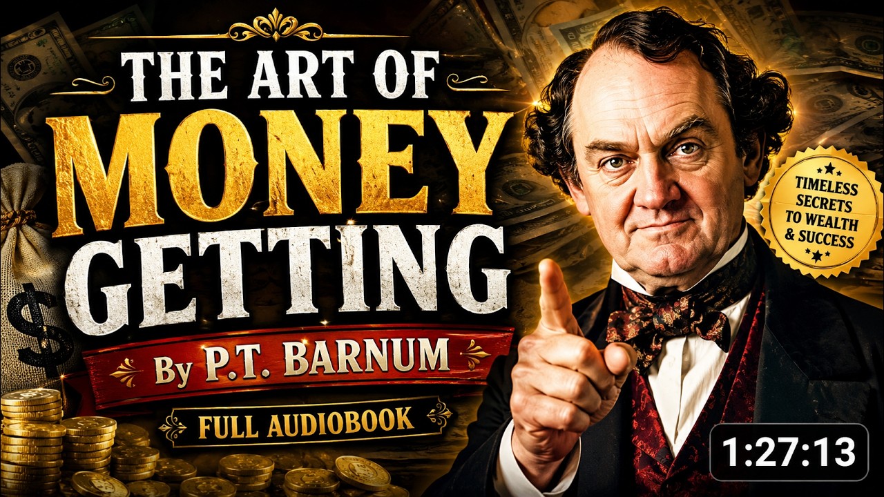 Video thumbnail for THE ART OF GETTING MONEY - p.t. barnum - full audiobook