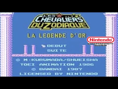 Les Chevaliers du Zodiaque  La Légende d'or (Mission Complète) NINTENDO NES