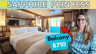 Sapphire Princess Cabin B710 with TOWEL Animals!