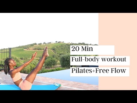 20MIN FULL BODY PILATES - WORKOUT WITH ME IN ITALY - FEEL GOOD FLOW